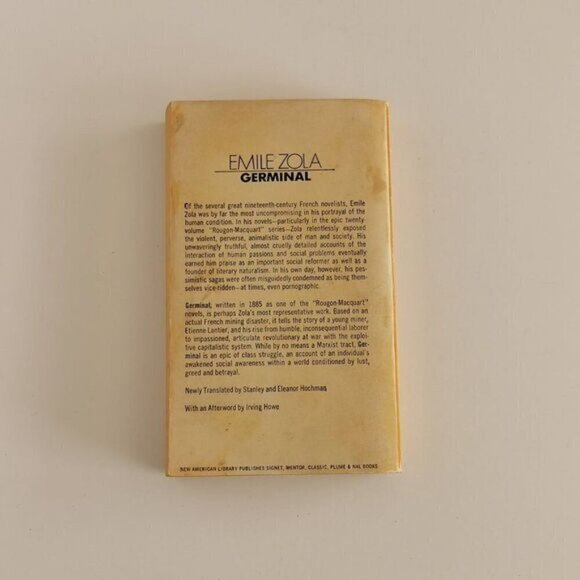 1970 Germinal by Emile Zola - Classic Literary Fiction Novel English Transl. - Picture 4 of 7